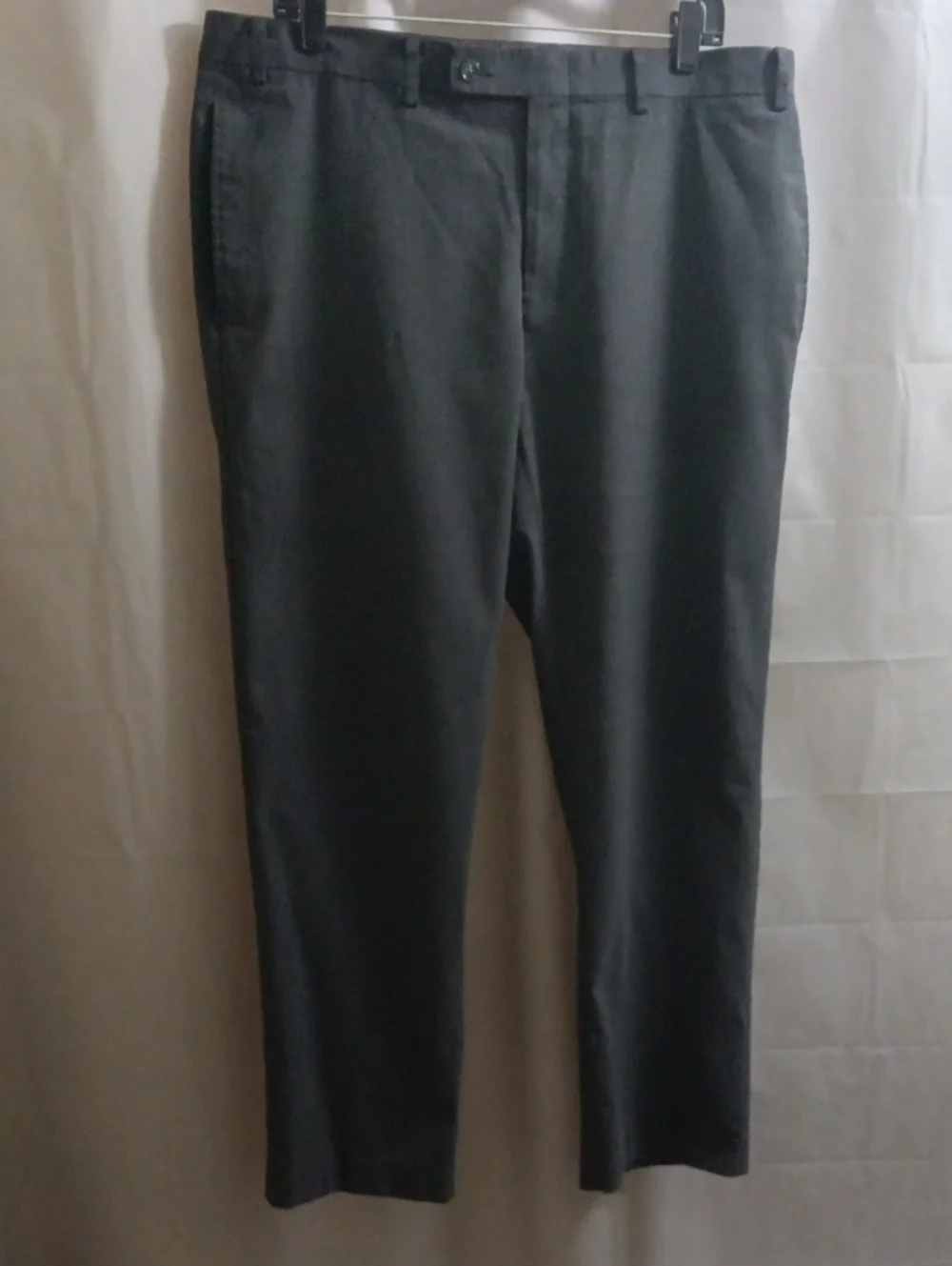 Men's Classic Straight Fit Black Pants